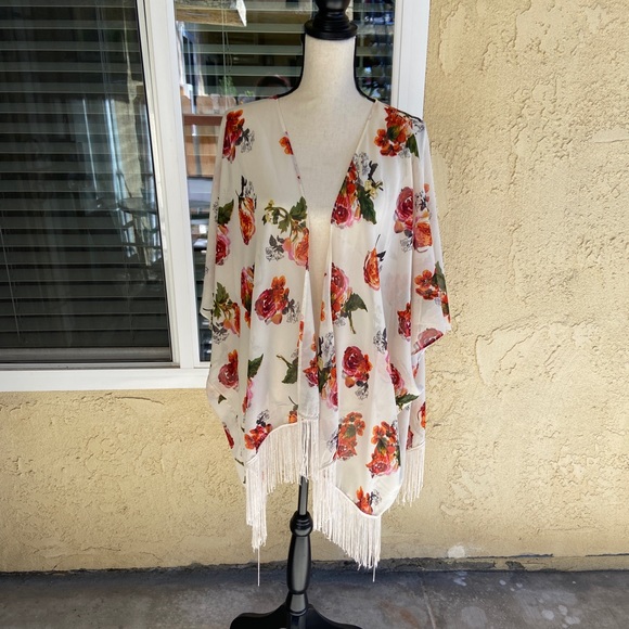 Aldo Other - Floral Kimono/Cover Up